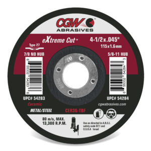 RIGHT-ANGLE GRINDER WHEELS